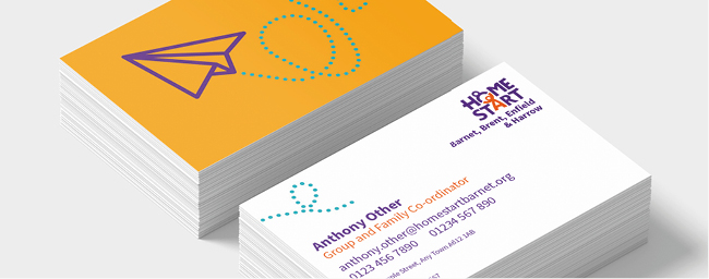 Home-Start Business Cards